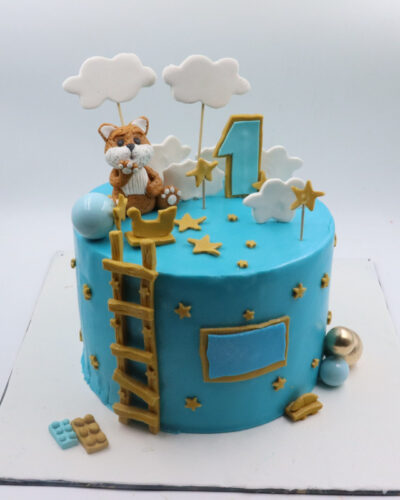 Boy theme cake